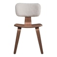 thumbnail image 2 of Pemberly Row 17" Wood Side Chairs in White/Walnut (Set of 2), 2 of 9