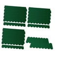 thumbnail image 4 of Lámina de fieltro para casa de muñecas, tejas de madera para techo, corte y costura de fieltro grueso, tela Verde, 4 of 9