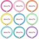 thumbnail image 3 of Juego de pulseras preppy - Pulseras elásticas Heishi coloridas con forma de corazón Pulseras de disco boho apilables de arcilla, 3 of 3