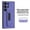 Purple, variant on Decase for Samsung Galaxy S24 Ultra with Push-pull Kickstand Phone Case,Camera Lens Protector,Slim PU Leather Shockproof Skin-Friendly Stain-Resistant Drop Proof Protective Case,Purple