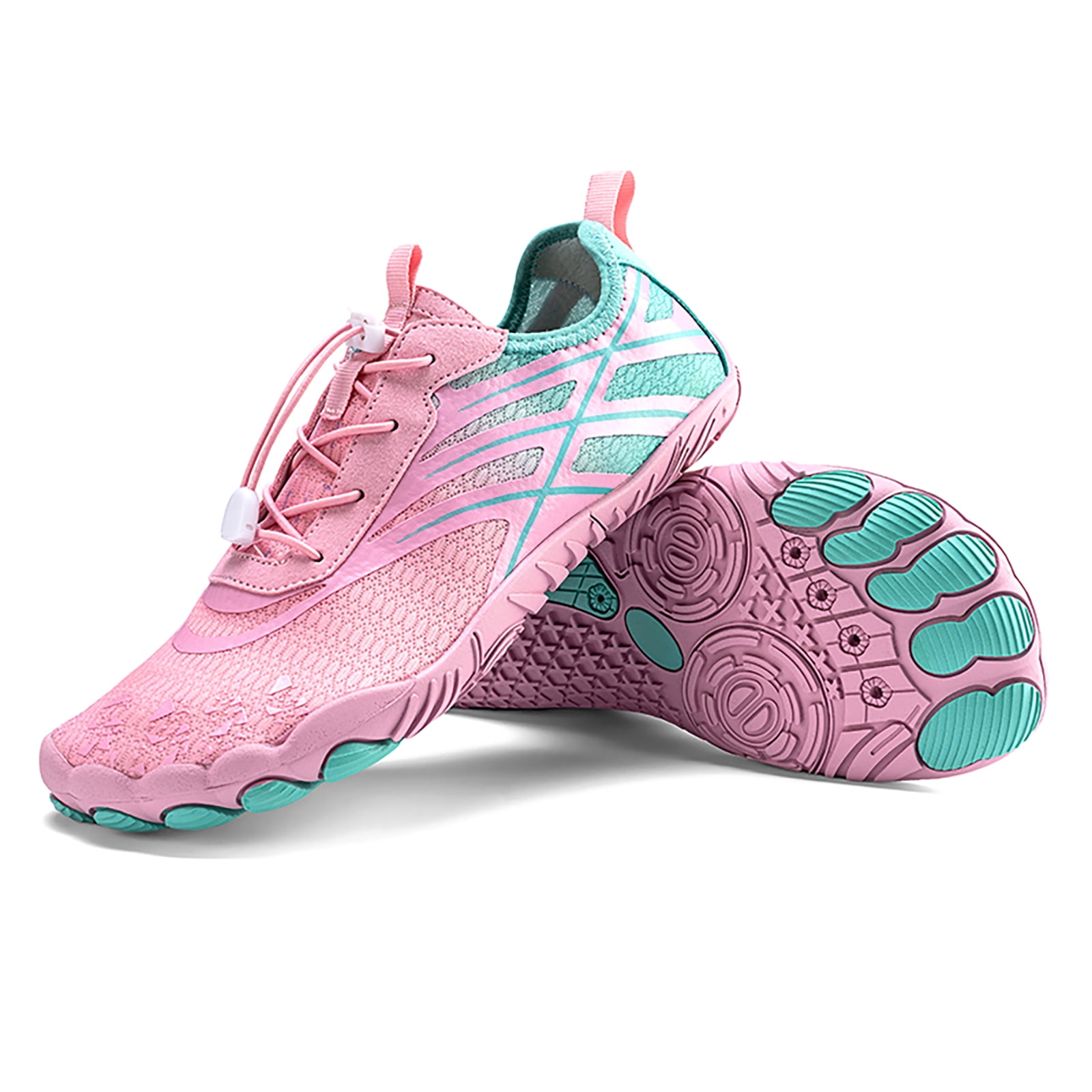 Barefoot Water Shoes Women Men Quick Dry Wide Toe Non-Slip Breathable Aqua Shoes for Beach Pool Swim Hiking Walking