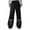 Black, variant on Pants for Women Autumn Casual Wide Leg Bow Tie Printed Relaxed Fit Sports Loose Comfortable Trouser Pants for Women