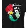 thumbnail image 3 of Disney Princess - Ariel And Flounder Fearless And Free - Women's Short Sleeve Graphic T-Shirt, 3 of 5