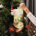 thumbnail image 5 of Salouo Yin Yang 1 Print Christmas Decorations Stockings 1 Pack 18'' Xmas Stockings Holiday Stocking Personalized Farmhouse Decor for Home Family Party Tree, 5 of 7