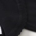 thumbnail image 5 of Girls Open Front Bolero Shrug Kids Long Sleeve Cropped Elegant Cardigan Knit Sweater Black 7-8Years, 5 of 6