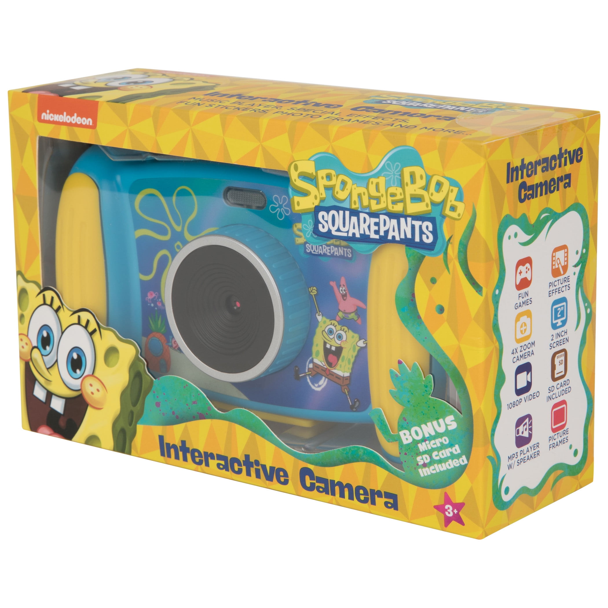 Spongebob Official Kids Digital Camera with Special Effects Spongebob Official Kids Digital Camera with Special Effects