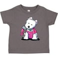 thumbnail image 3 of Inktastic Material Girl Westie Dog Girls Toddler T-Shirt, 3 of 5