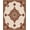 Beige, Pattern 2, variant on ODIKA 4' x 6' Machine Washable Non-Slip Area Rug, Middle Eastern Medallion High Traffic Rug, Blue, 354829