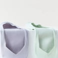 thumbnail image 5 of Qwertyu No Show Socks Womens, Invisible Non Slip Low Cut Ice Silk Socks, 5 Pairs Thin Silky Dress Footies, Silk Socks for Flats Loafers Sneakers Light Green One Size, 5 of 5