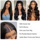 thumbnail image 5 of Pelucas con encaje en la parte delantera Jamoro Body Wave, 28 pulgadas, cabello humano, densidad del 200%, 5 of 8