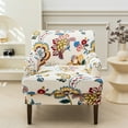 thumbnail image 5 of Eurhowing 2-Piece Wingback Chair Slipcover, Stretch Armchair Cover with Cushion Cover, Furniture Protector for Living Room, 5 of 9