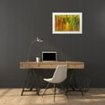 thumbnail image 3 of Bush, Marie 14x11 White Modern Wood Framed Museum Art Print Titled - MI Reflection of autumn birch and maple trees, 3 of 4