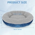 thumbnail image 5 of Heated Cat Beds for Indoor Cats Warming Cat Beds Super Soft Machine Washable Thermo Kitty Electric Heating Bed 19 Inches Round, 5 of 13