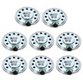 thumbnail image 1 of 8 Pcs 0.5W 8 Ohms Petits Haut-Parleurs Coque en Métal Ronde Micro Magnétique Interne, 1 of 6