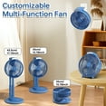 thumbnail image 5 of Portable Fan Rechargeable Usb Desk Fan With Light Hanging Hook Adjustable Height And Removable Head Folding Table Fan For Office Home Camping Travel, 5 of 8