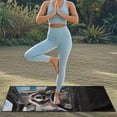 thumbnail image 3 of XYZCANDO Raccoon Car Seat Towel Sports Towels Seats Protection for Gym Workout Running Swimming Beach and Hiking Waterproof and Sweatproof Towel Seat Covers Easy to Store, 3 of 7