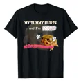 thumbnail image 2 of My Tummy Hurts and I'm MAD At The Government Meme T-Shirt Humor Funny Grumpy Frog IBS, Gastroesophageal Reflux Graphic Tee Tops, 2 of 5