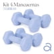 thumbnail image 5 of Set De Mancuerna Hexagonal ELEVA  ELEVA-K4OS5 Cubierto De Neopreno 5 Lb Color Azul Maya, 5 of 7