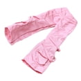 thumbnail image 3 of Figuras de acción femeninas a escala 1/12, ropa, ropa en miniatura, disfraz de muñeca, accesorios, moda, fácil de usar, accesorio fotográfico para Pantalón cargo rosa, 3 of 8