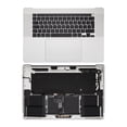 thumbnail image 1 of Replacement Top Case Assembly With Battery And Keyboard Compatible For MacBook Pro 16" (A2141 / Mid 2019) (UK English) (Used OEM Pull: Grade New) (Silver), 1 of 5