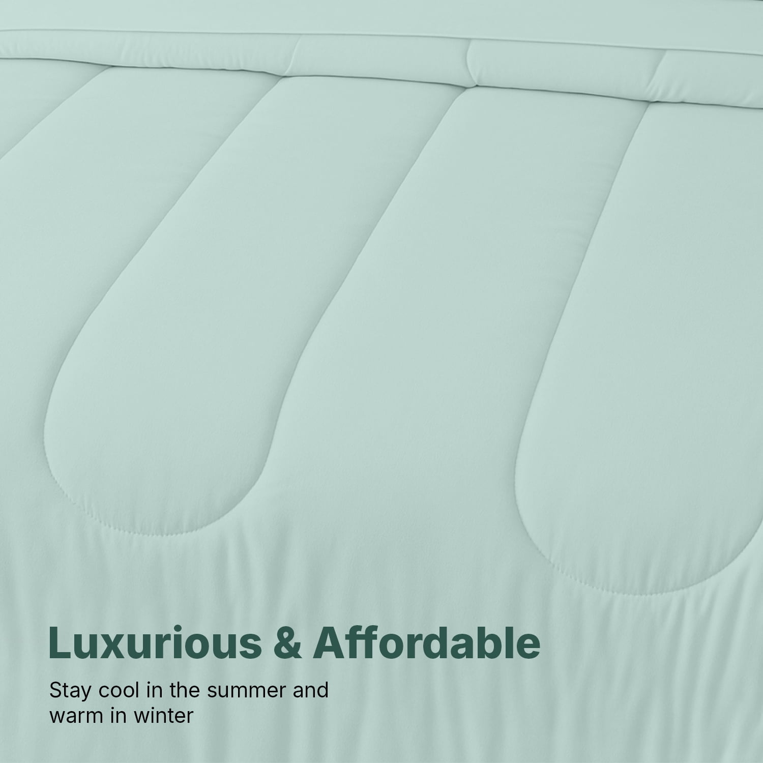 Beddora 3-Piece Ultra-Soft Comforter Set, All-Season, Wrinkle-Free, Lightweight Microfiber, Hypoallergenic – Queen Harbor Grey