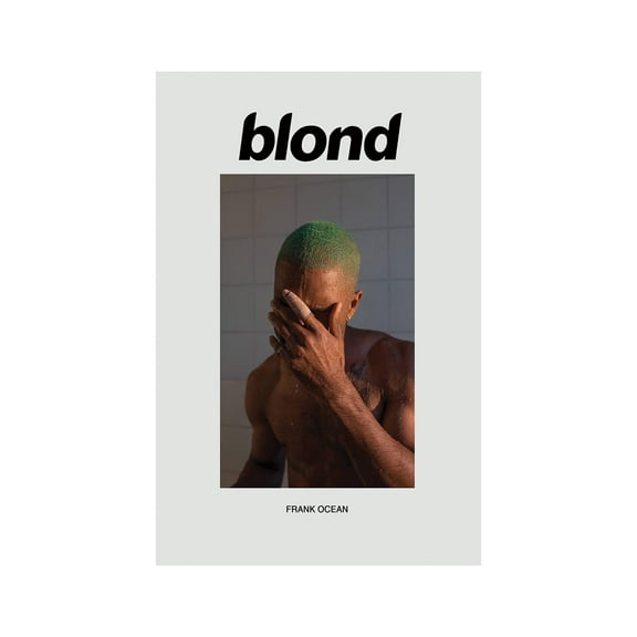 Frank Ocean Poster Blond Music Album Cover Posters Prints Bedroom Decor Silk Canvas for Wall Art Print Gift Home Decor