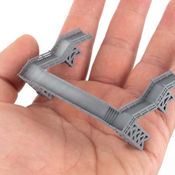 stanreset Bridges Model Small Overbridge Models Toys Excellent Overpass Bridge Lightweight Pedestrian Children Gift Recreation