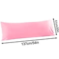 thumbnail image 3 of Taie d'Oreiller à Moins de 10 Housse de Traversin en Microfibre Brossée Douce et Confortable Taie de Traversin pour Adultes 20 Pouces X 54 Pouces (n'Inclut Pas le Traversin), 3 of 7