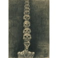 thumbnail image 3 of Karl Wiener 14x18 Black Modern Framed Museum Art Print Titled - Requiem (1942), 3 of 5
