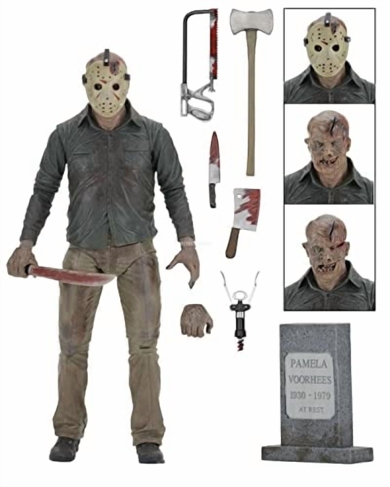 NECA, Friday the 13th Action Figure, Ultimate Part 4 Jason, 7 inch