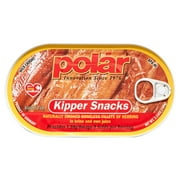 MW Polar Smoked Boneless Herring Kipper Snacks, 3.53 oz Can