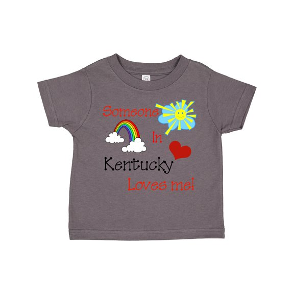 Inktastic Someone in Kentucky Loves Me Boys or Girls Toddler T-Shirt