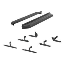 ARIES 2061033 AeroTread 5 x 67-Inch Black Stainless SUV Running Boards, Select Chevrolet Equinox, GMC Terrain