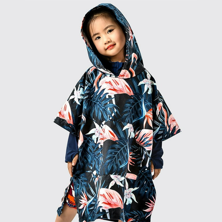 HAWEE Hooded Towel Poncho Pool Swim Cover up Cape Bathing Beach