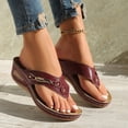 thumbnail image 6 of Willtoo Orthopedic Sandals for Women - 2026 Ladies Arch Support Wedge Flip Flops, Summer Comfortable Dressy Casual Beach Sandal Slippers, 6 of 6
