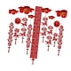 thumbnail image 2 of Adorno colgante rojo del año lunar, carácter chino Fu, decoración de techo de fieltro para Estilo B, 2 of 6