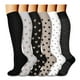 thumbnail image 1 of Neewe Women's Knee High Athletic Socks Fashion Print Tube Outdoor Sweat Absorbing Long Tube Socks Multipiece, 1 of 2