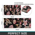 thumbnail image 7 of Pioneer Flower Floral Print Pattern Kitchen Rugs Sets Of 2,Anti Fatigue Kitchen Mat Rugs Non Slip Washable,Decorative Kitchen Floor Mats for Kitchen,Sink,Laundry,17"x30"+17"x47", 7 of 7