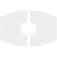 thumbnail image 4 of 20"W x 13 3/8"H x 5"ID x 10 3/4"C x 1"P Kailey Architectural Grade PVC Contemporary Ceiling Medallion, Two Piece, 4 of 11