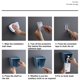 thumbnail image 4 of Toystoory Estante de almacenamiento para baño, Gel de ducha, estante para colgar en la pared, estante para champú, soporte para almacenamiento de Almacenamiento y organización del hogar Numero 3 Toystoory HA023952-03, 4 of 6