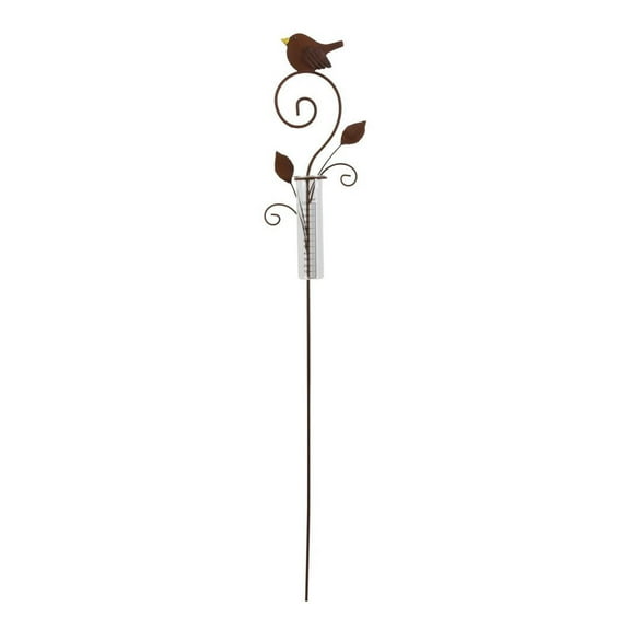 jicheng Bird Rain Gauge Accurate Rain Gauges for Garden Lawn Measuring Precipitation