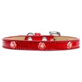 thumbnail image 7 of Dog, Puppy  Pet Widget Ice Cream Collar, "Red Roses", 7 of 7
