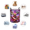 thumbnail image 6 of Large Laundry Hamper, Power Rangers Collapsible Laundry Basket With Handles, Tall Storage Basket For Blanket, Toys, Dirty Clothes In Living Room, Bedroom, Bathroom, Nursery, 6 of 7