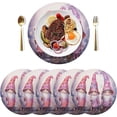 thumbnail image 3 of Coolnut Cute Christmas Gnome Placemats Set of 1 Non-Slip Heat Resistant Dining Table Place Mats Washable Kitchen PVC Weave Table Mats Home Decor Gifts, 3 of 7