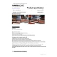 thumbnail image 3 of Simpli Home Burke Fauteuil d'Appoint Moderne de 25 Pouces avec Coussin Lombaire en Tissu Aspect Lin Gris, 3 of 17