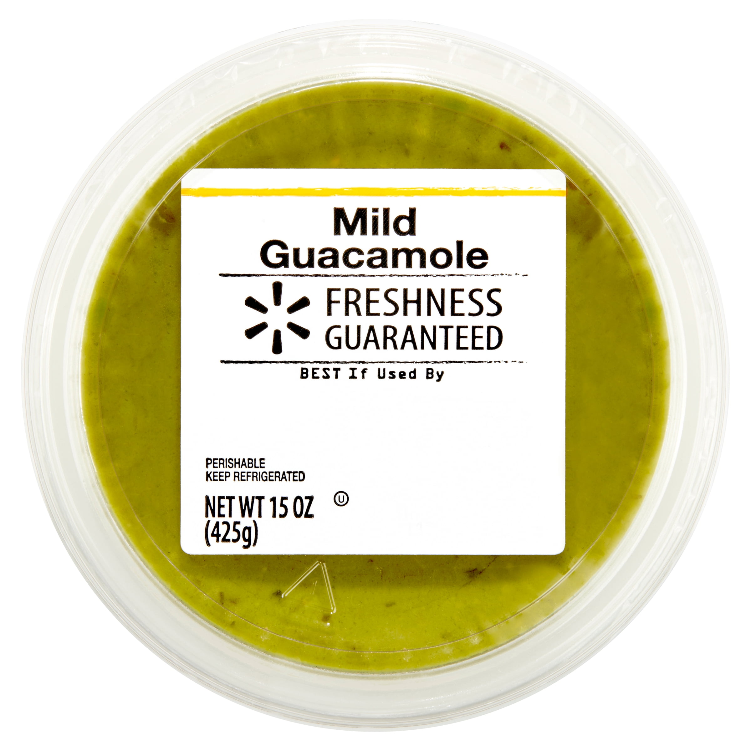 Freshness Guaranteed Mild Guacamole, 15 oz Tub