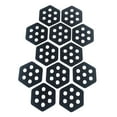 thumbnail image 3 of Kuntesetty 12Pcs Hexagon Surfboard Traction Pads Anti Slip Mat Premium Decking Accessories Deck Grips Deck Pads for Grip Surf Paddleboard black, 3 of 9