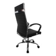 thumbnail image 4 of Corrigan Height Adjustable Faux Leather Office Chair, Large, Black and Chrome, 4 of 9