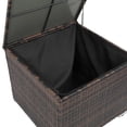 thumbnail image 3 of Winado Outdoor Storage Box, Waterproof Deck Box for Patio Furniture, Wicker Storage Bin for Cushions, Pillows, Organization, 3 of 8
