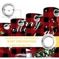 thumbnail image 6 of Christmas Blackout Curtains 39 Inches Long for Bedroom, Winter Red Truck Xmax Cardinal Gnomes Gifts Thermal Insulated Room Darkening Black Out Window Curtain Panels Grommet Drapes for Living Room, 6 of 9